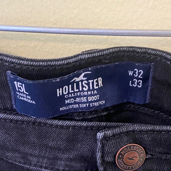 Hollister Black Jeans - Picture 2 of 3